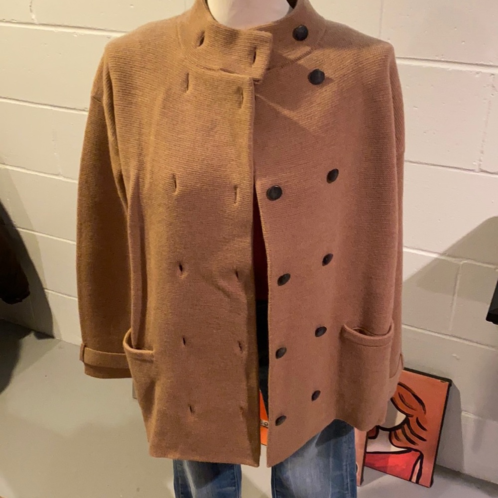 J Crew wool cardigan jacket style sweater medium